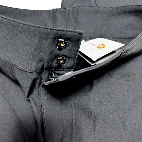 Baleaf Womens 4 Way Stretch Perforated Inseam Stretch Golf Athleisure Pants Sz L - Picture 7 of 13